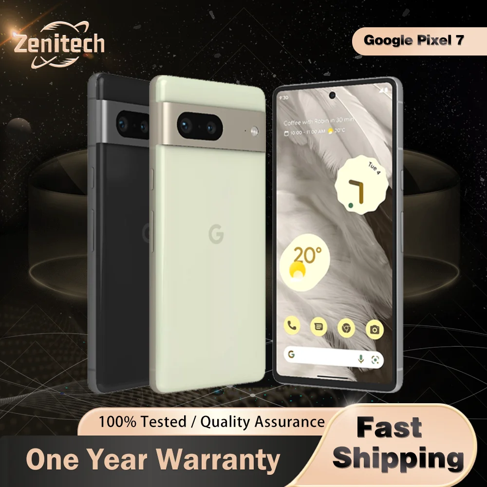 هاتف جوجل بيكسل 7 NFC 8GB + 128GB 90 هرتز AMOLED 6.3 بوصة 50MP + 12MP + 10.8MP Tensor-G2 ثماني النواة بكسل 7 هاتف #1