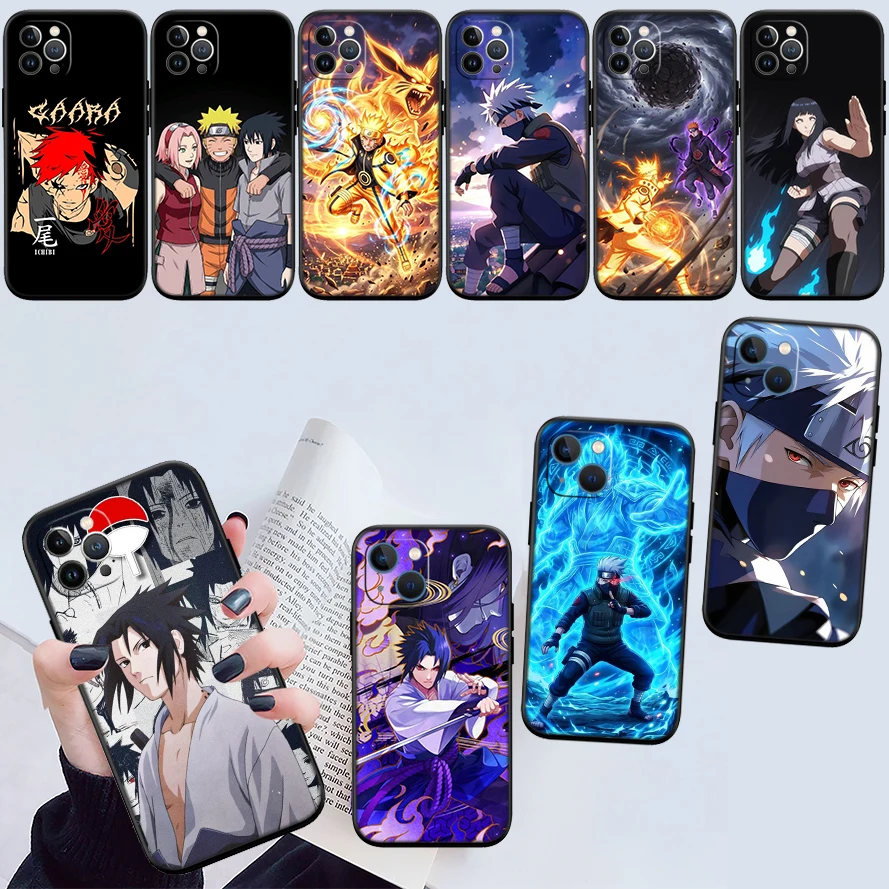 FD4 Anime Naruto Phone Case for Samsung Galaxy S20 S21 S22 Ultra FE + Plus A21S A22 A24 A25 A26 A30 A30S A31