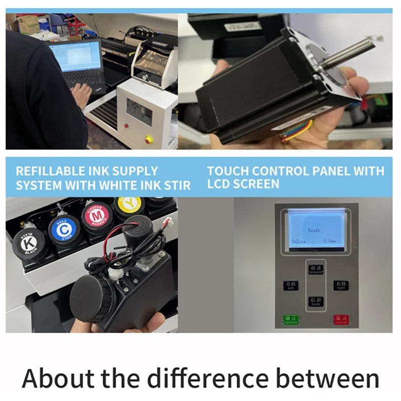 Factory Price A4 UV Digital Printer  for Glass Wood Photo Acrylic Print Machine Desktop Uv Printer