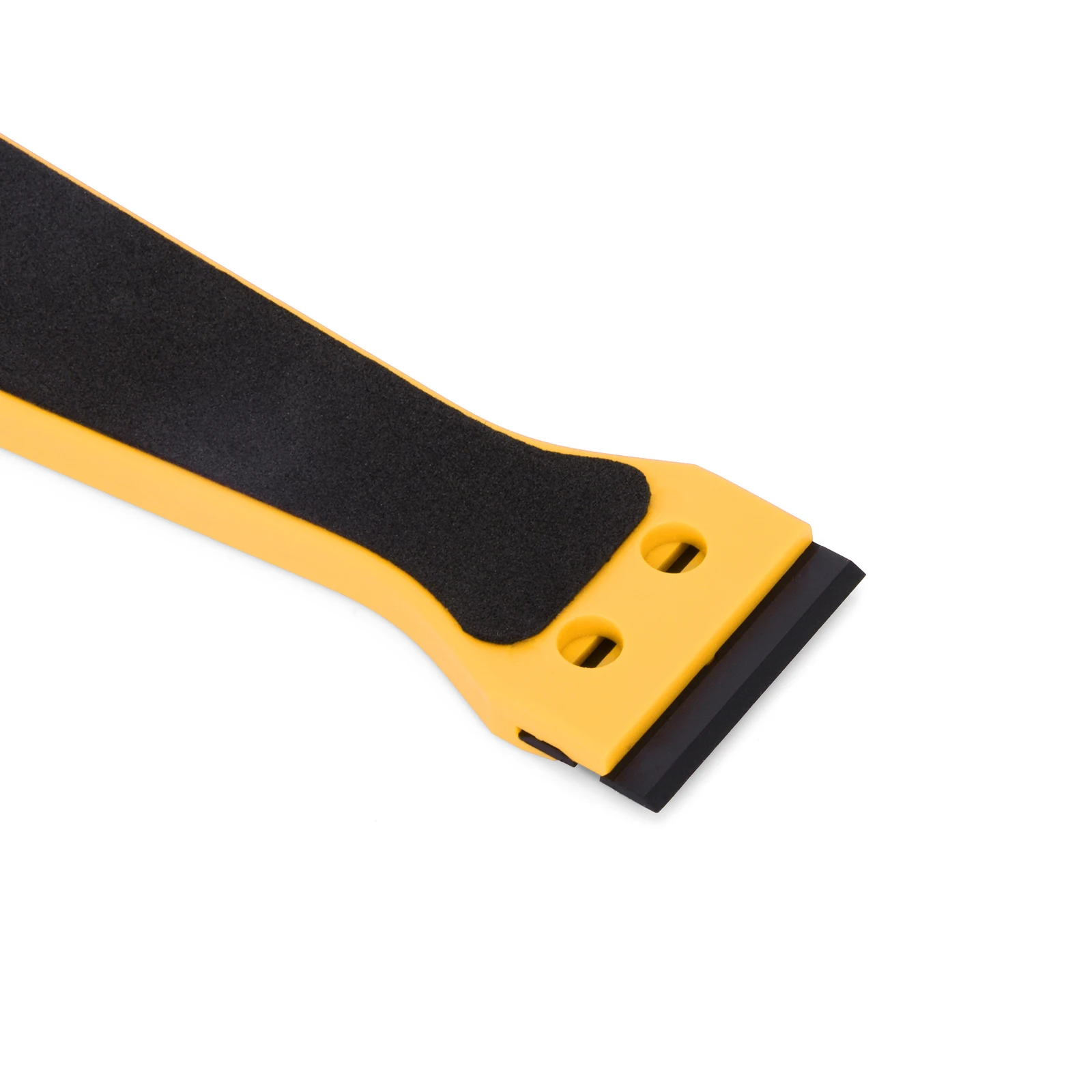 FOSHIO 2 stücke Kunststoff Rasiermesser Schaber Fenster Tönung Aufkleber Aufkleber Reinigung Mit 100 stücke Doppel-Rand Klingen Adhesive Vinyl entferner Werkzeuge – Detail 3