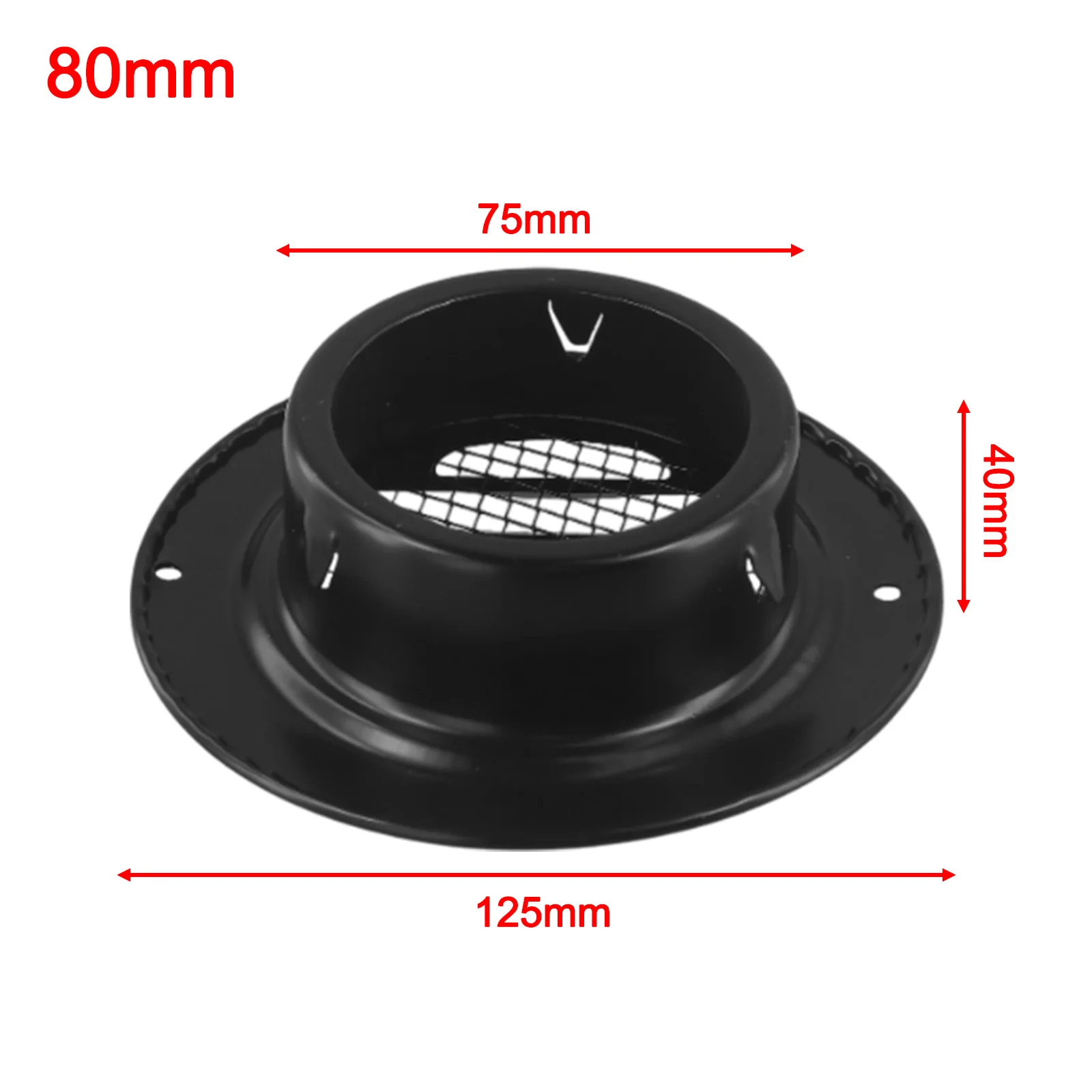 Circular Stainless Steel Vent Cover Reliable Option for Maintaining Clean Air through Effective Outdoor Induction