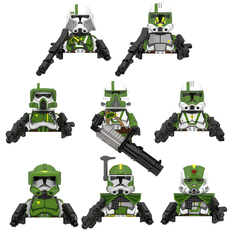 

WM6125 Building blocks Clone Troopers 501st Regiment Imperial Stormtrooper Mini Robot Figure Toy Bricks Assembling Doll Present