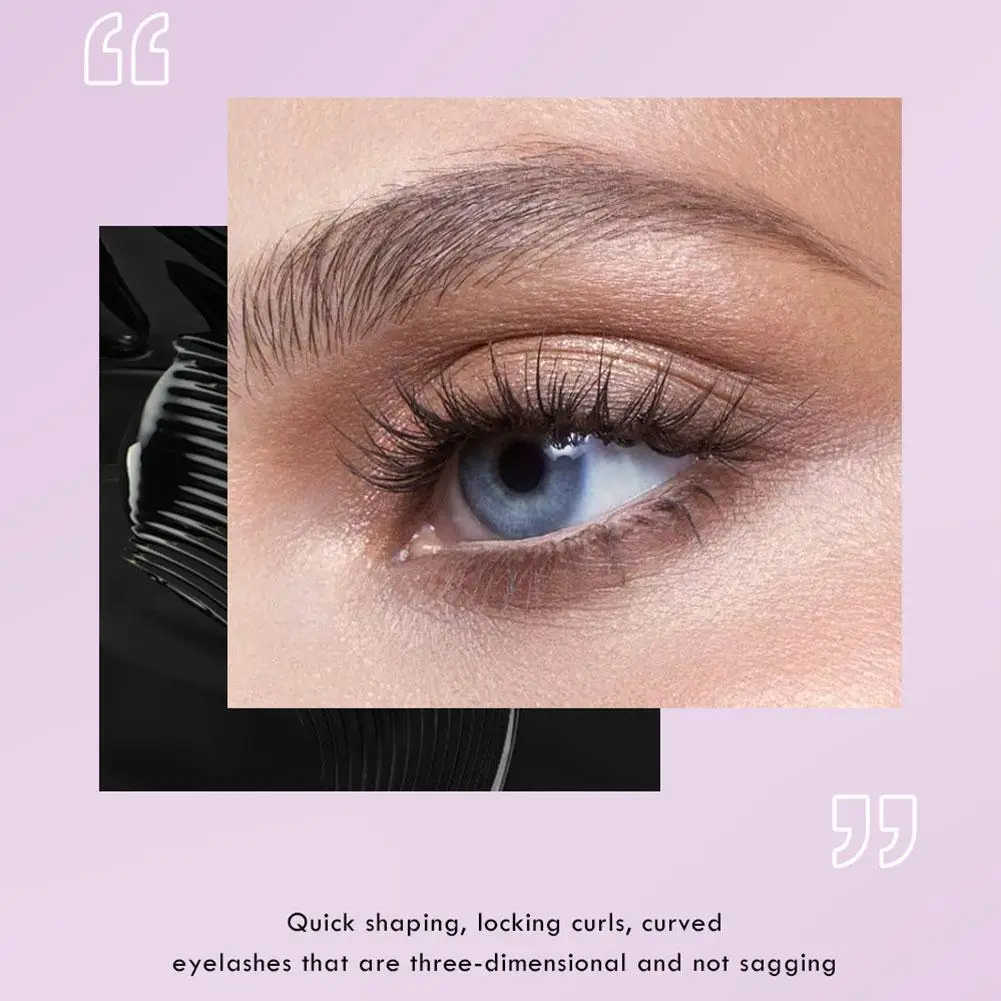  Tusz do rzęs 5D Extreme Volume, wodoodporny i długotrwały, naturalnie pogrubiający i podkręcający rzęsy, efekt przedłużania rzęs. ﻿