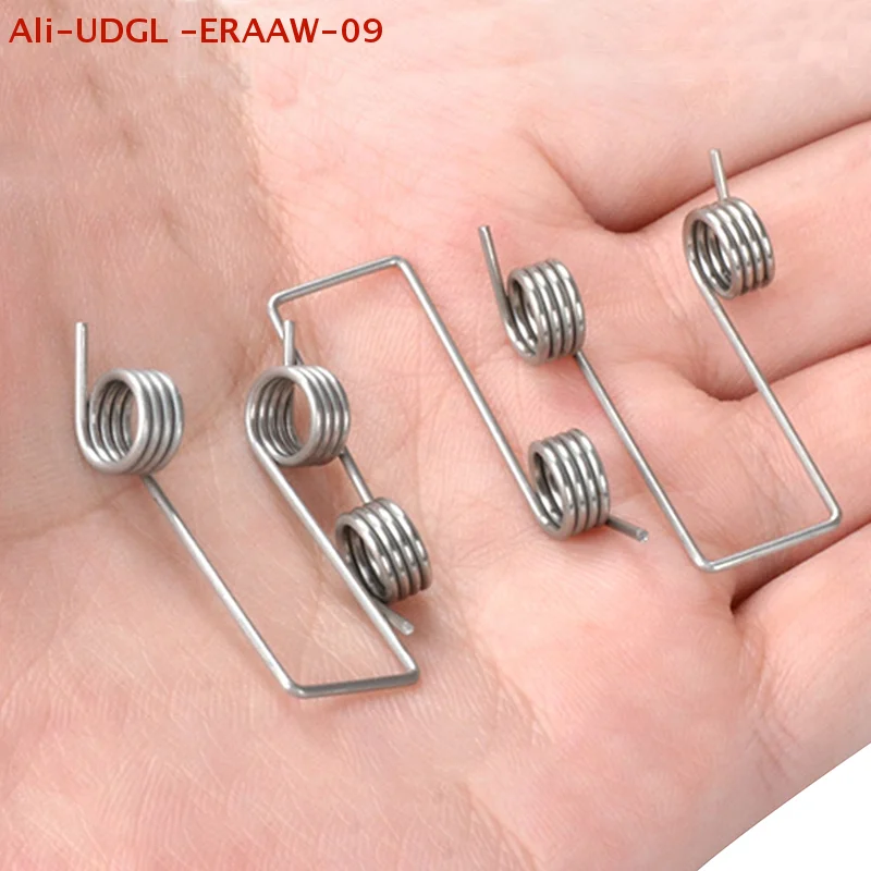 Waste Basket with 1mm Compress Dual Torsion Spring Handy Flip-top Mechanism
