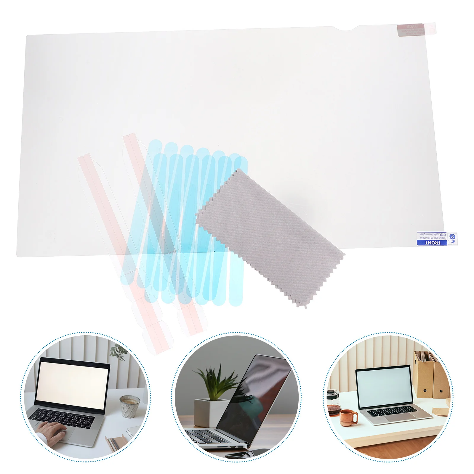 

14 Inch Computer Privacy Screen Protector Matte Glossy Dual Side Anti Peeping Leak Proof Film for Laptop Anti Radiation Shield