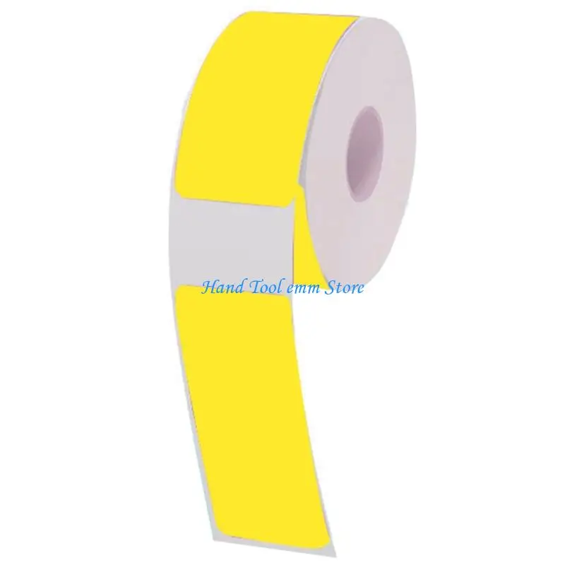 H37F 960Pcs Adhesive Thermal Label Sticker Oil Water Resistant For Barcode Shipping