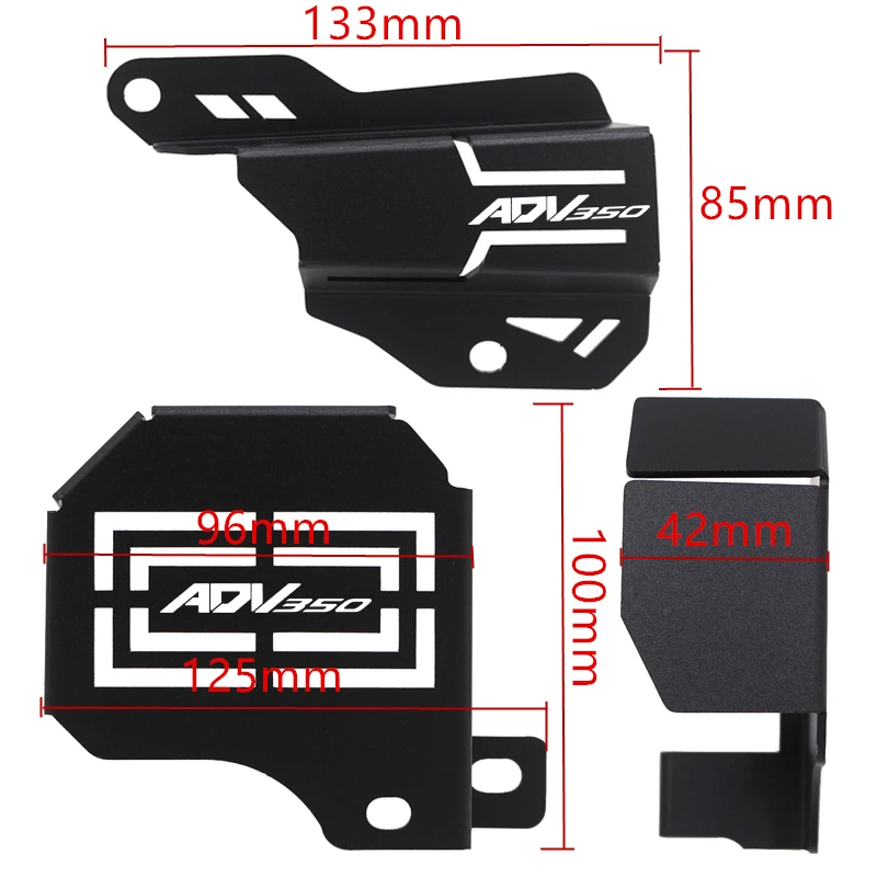 Dla Honda ADV350 ADV 350 akcesoria ADV350 rura pokrywa ochronna motocykl cewka przykrywka do kubka tarcza osłona na kable