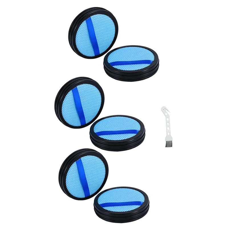 

6 PCS Filter for Duo Aqua FC6162 FC6168 FC6171 FC6172 FC6404 FC6409/DEXP DP-800H/Kitfort KT-586 Vacuum