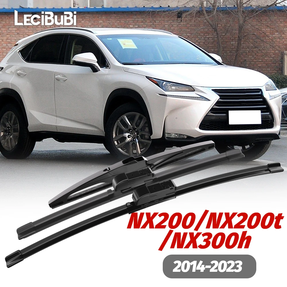 

1set Front & Rear Windshield Wiper Blades Windscreen Wipers For Lexus NX200 NX200t NX300h 2014-2023 2015 2016 2017 Accessories