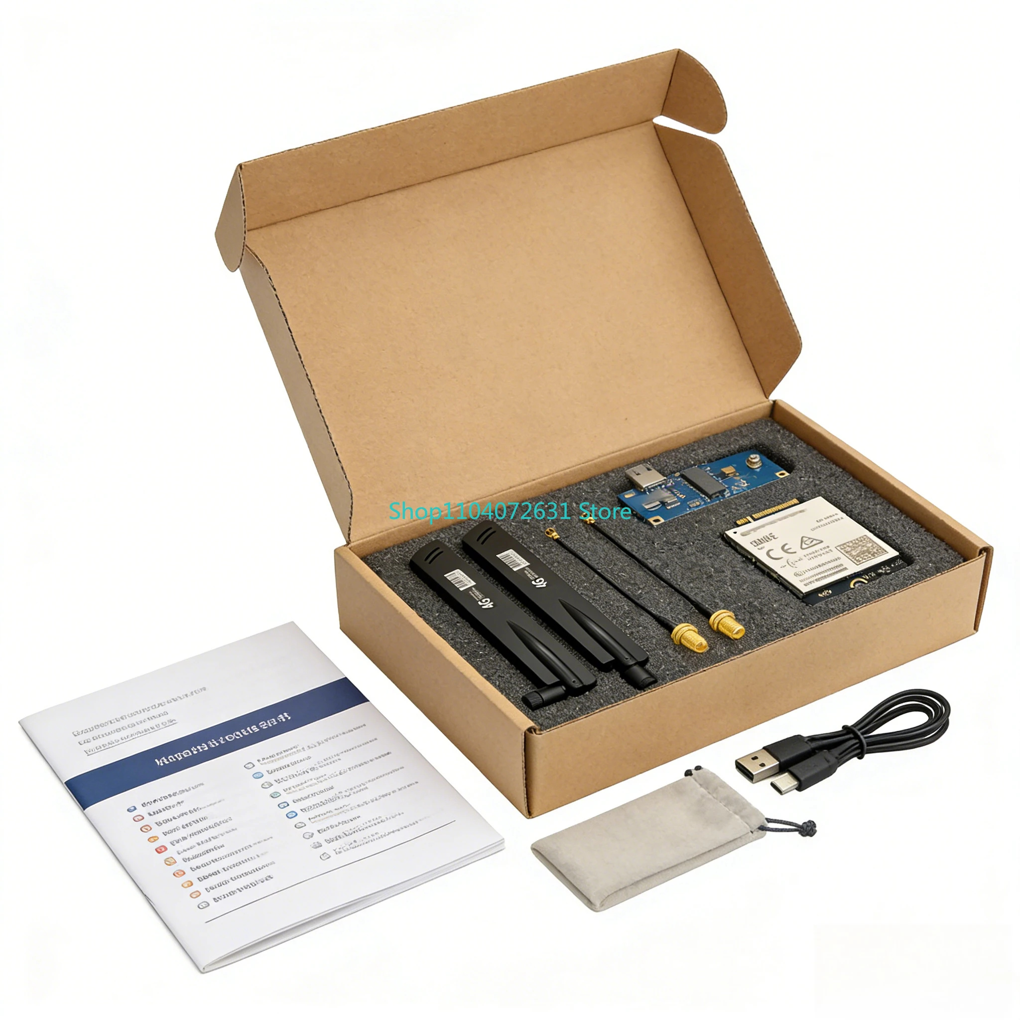 module-quectel-em06-e-em06-lte-advanced-cat6-m2-4g-gnss-b1-b3-b5-b7-b8-b20-b28-b32-b38-b40-b41-avec-antenne-4g-en-stock