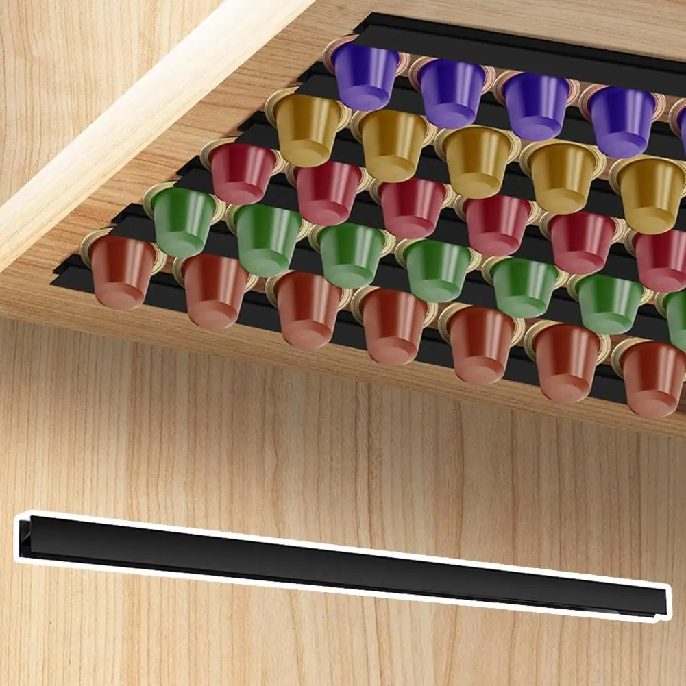 Muur Gemonteerde Koffie Capsule Organizer Boven Kast Koffie Capsule Opslag Ruimtebesparende Koffie Capsule Houder Muur Voor Thuis