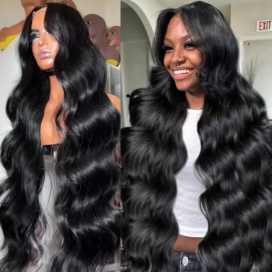 38 بوصة Hd شعر مستعار دانتيل 13x6 شعر الإنسان الجسم موجة الدانتيل شعر مستعار أمامي 13x4 موجة فضفاضة الدانتيل الباروكة الأمامية غلويليس خصلات الشعر المستعار الإنسان 100%