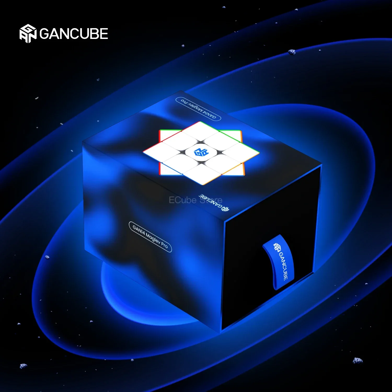 NEW!!! [ECube] GAN 14 Maglev Pro UV Stickerless Magnetic Speed Cube 3x3 Professional Gan Magic Cube Puzzle Toys Gan14 Maglev UV