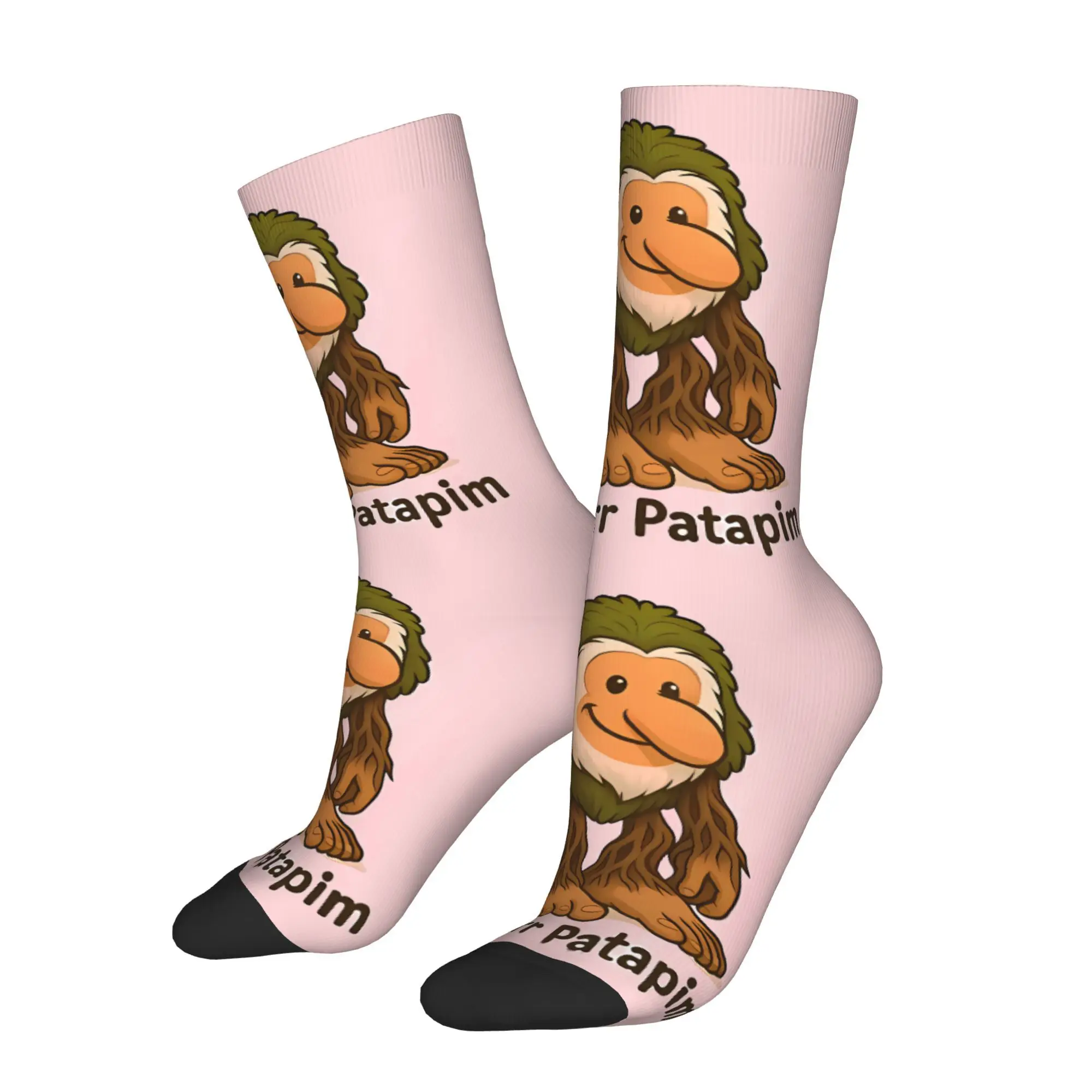 

Brain Rot Brr Brr Patapim Meme Итальянские носки Brainrot с принтом Мужские модные полиэстеровые носки