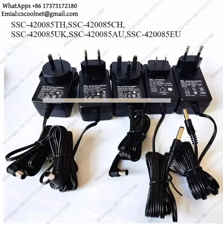 k06 1PCS Vacuum Cleaner Scrubber Charger Fixed Power Supply SSC-420085UK SSC-420085AU SSC-420085EU Universal Accessory