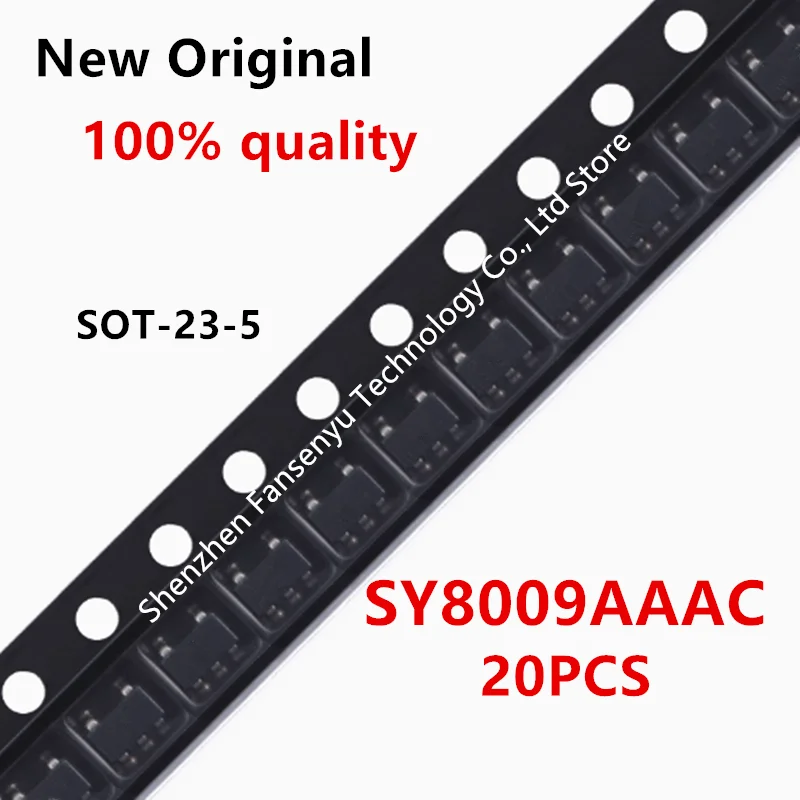

20PCS SY8009AAAC SY8009A SY8009A sot23-5 New original ic chip In stock