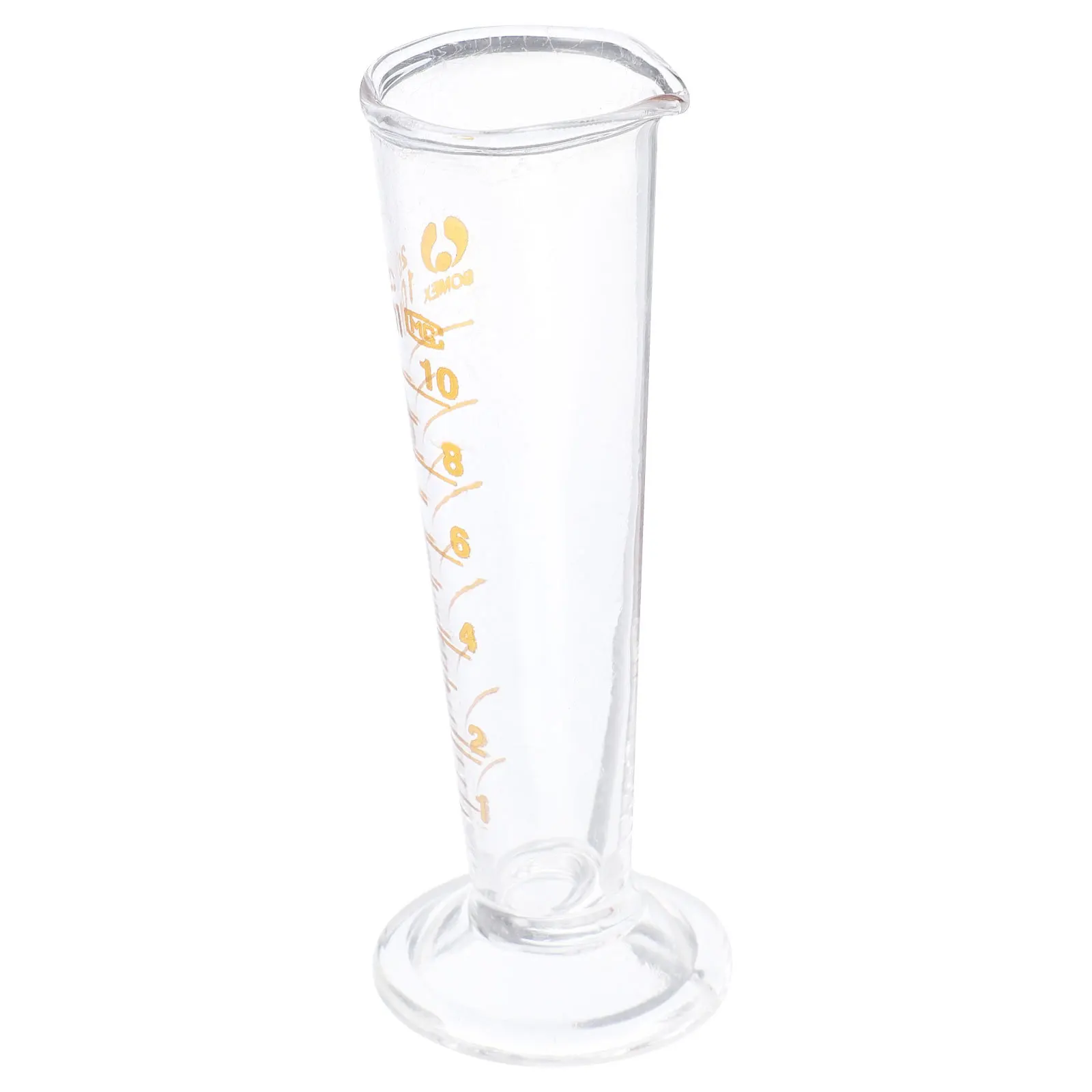 

Glass Laboratory Measuring Cup with Scale Clear Graduated Cup for Kitchen Baking Cooking Experiment Supplies Device