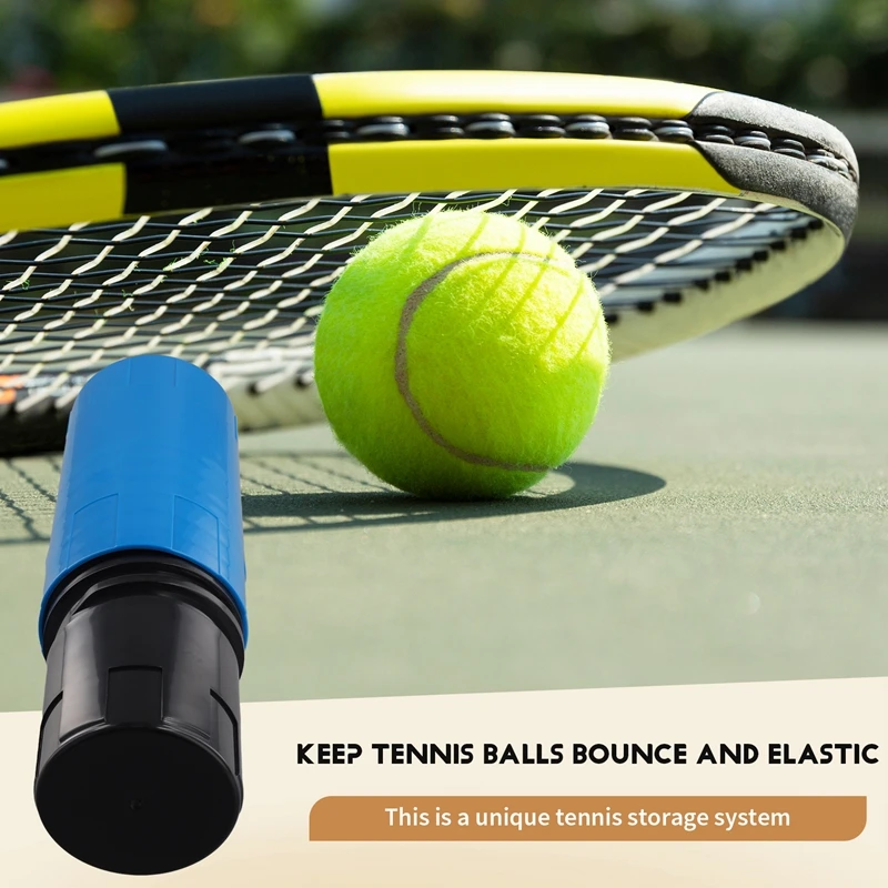 Tennis Ball Pressure Maintain Repair Container For Beach Tennis Ball Shape Restore Bounce Ball Protect Pressurizer Saver