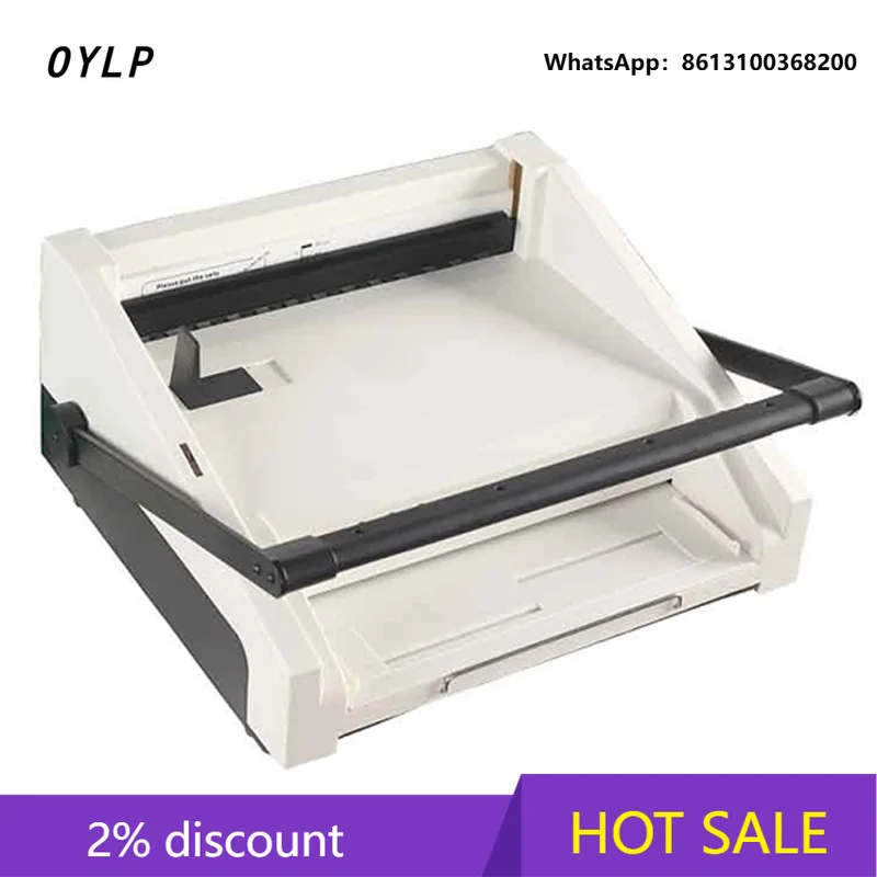 OYLP DC-2012 12 Teeth Round Hole Punching Binding Machine Tender Document Book Ledger File Bill Punching machine Binding Machine