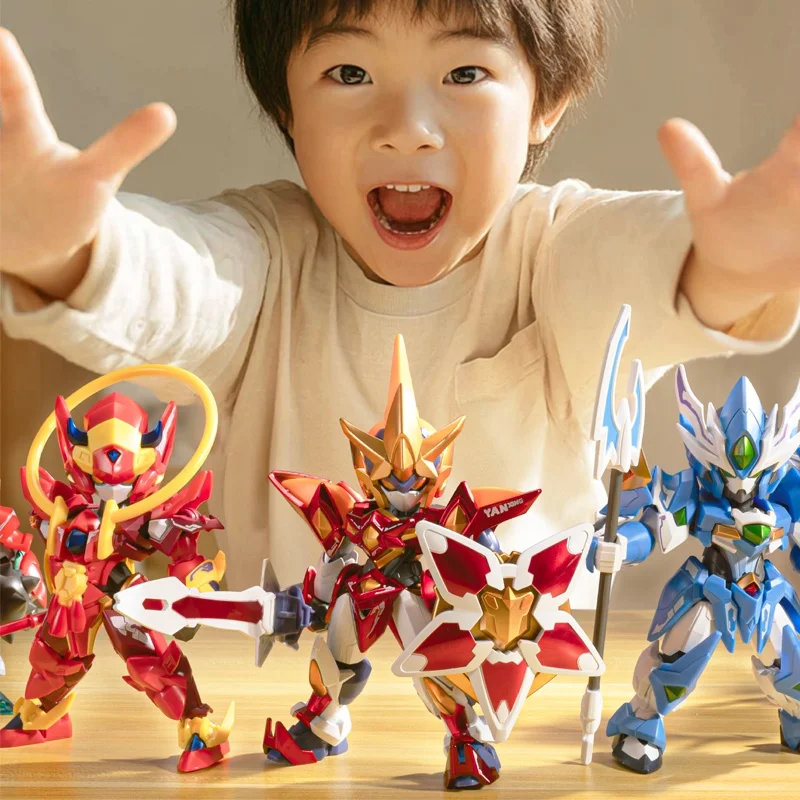 

Motor Nuclear Battle Series Assembly Blind Box Vol.1 Block Figure Ao Bing Assembly Mecha Model Decoration Educational Gift Kids