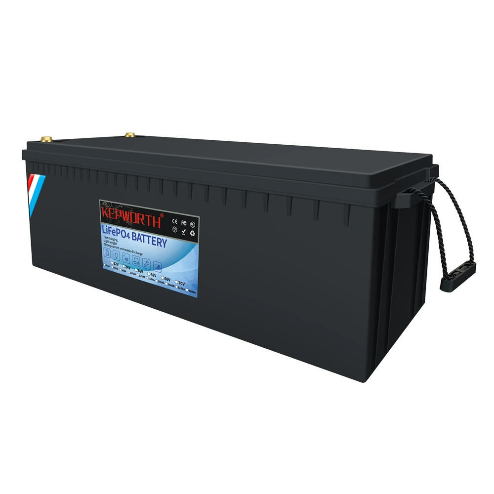 KEPWORTH-LiFePO4 Battery, 12V, 100Ah, 120Ah, 200Ah, 300Ah, 400Ah, Perfect for Home Energy Storage, Solar, No Tax