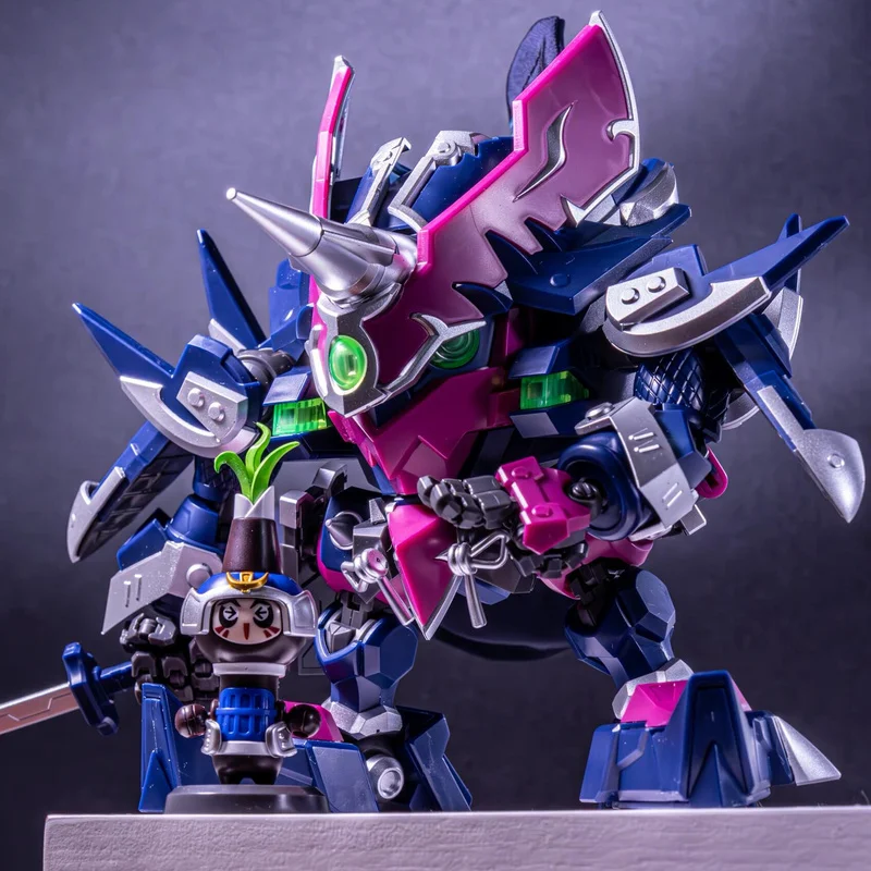 

Китайская мультяшная персиковая кунг-фу 3, официальная подлинная собранная модель Magic King, супер фруктовая машина, детские игрушки, подарок ручной работы