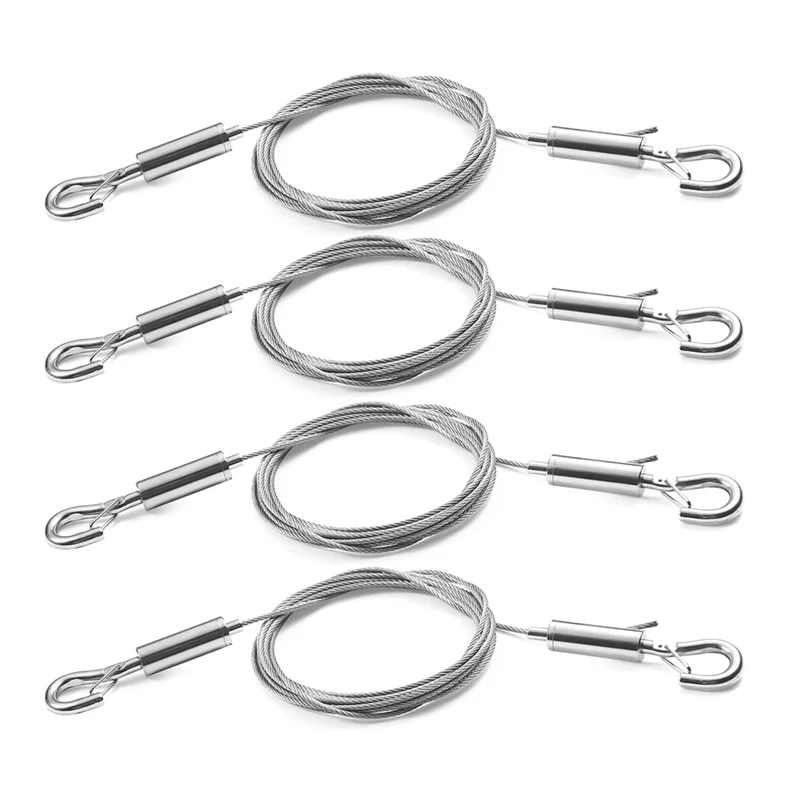 

A76K Adjustable Picture Hanging Wire Kits 1.5M X1.5Mm Stainless Steel Wire Rope For Hanging