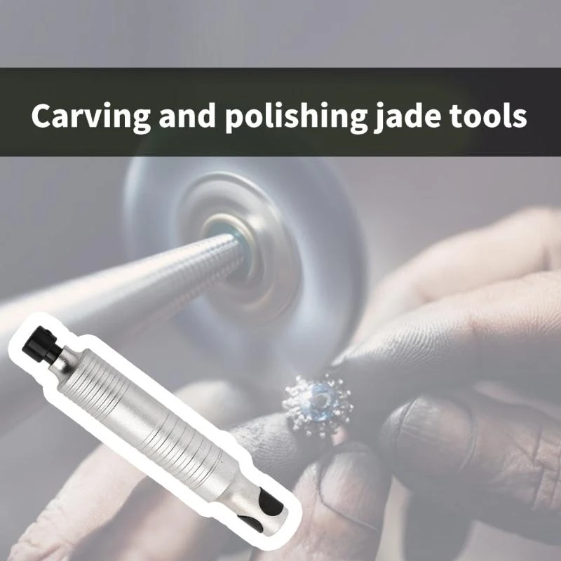 Unique Easy to Use Black Vibration Head Jade Carving Equipment Replacement Handle Perfect for Jewelry Designers and Hobbyists