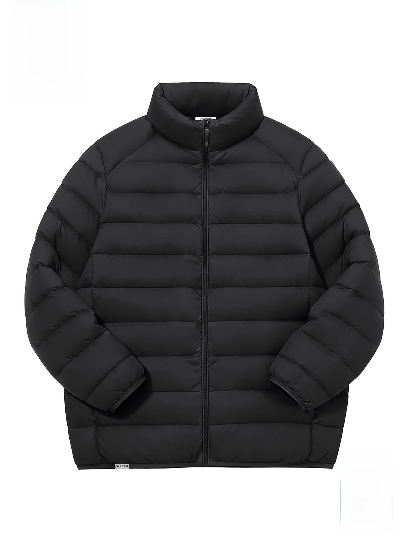 

Мужская легкая пуховая куртка с воротником-стойкой, повседневная, теплая, осенне-зимняя, новая, для поездок на работу, из нейлоновой ткани, водонепроницаемая