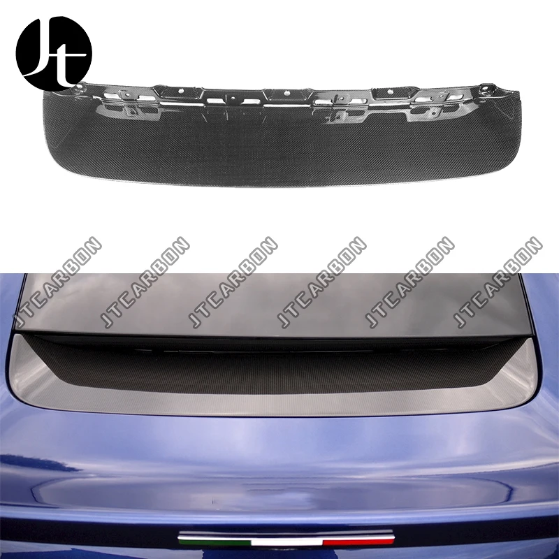 OEM Style Dry Carbon Fiber Car Hood Bonnet Cover Vent Air Flow Intake Scoop Side Fender Decor for Ferrari 812 Superfast