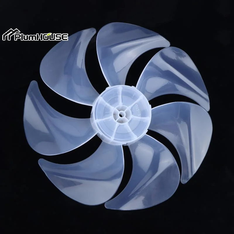 Replacement Pedestal Fan Blades 12 Inch 7 Leaves Universal Electric Parts For Floor Desk Wall Fan Office Home