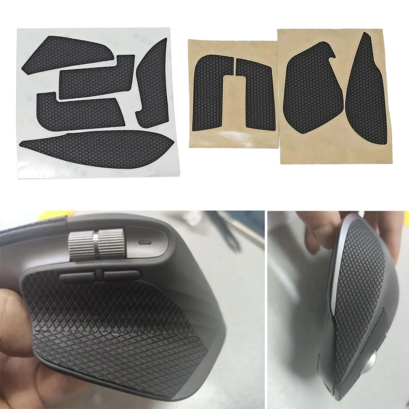 Hút Mồ Hôi Chuột Chơi Game Da Siêu Mỏng Chống Trơn Trượt Miếng Dán Chuột Cầm Băng Cho MX 3 Miếng Lót Chuột Chơi Game