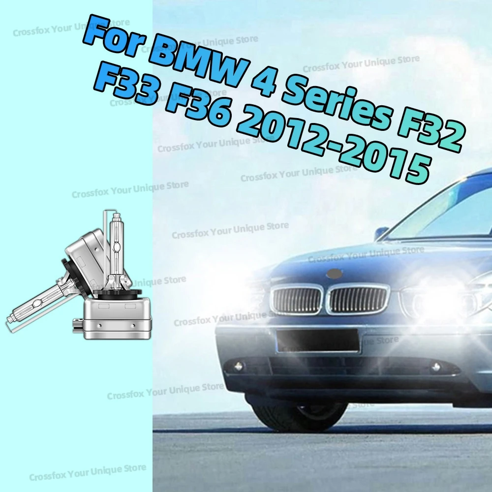 

2x для BMW 4 серии F32 F33 F36 2012 2013 2014 2015 передние HID ксеноновые лампы для фар 6000K 8000K 10000K 35W D1S Lampada