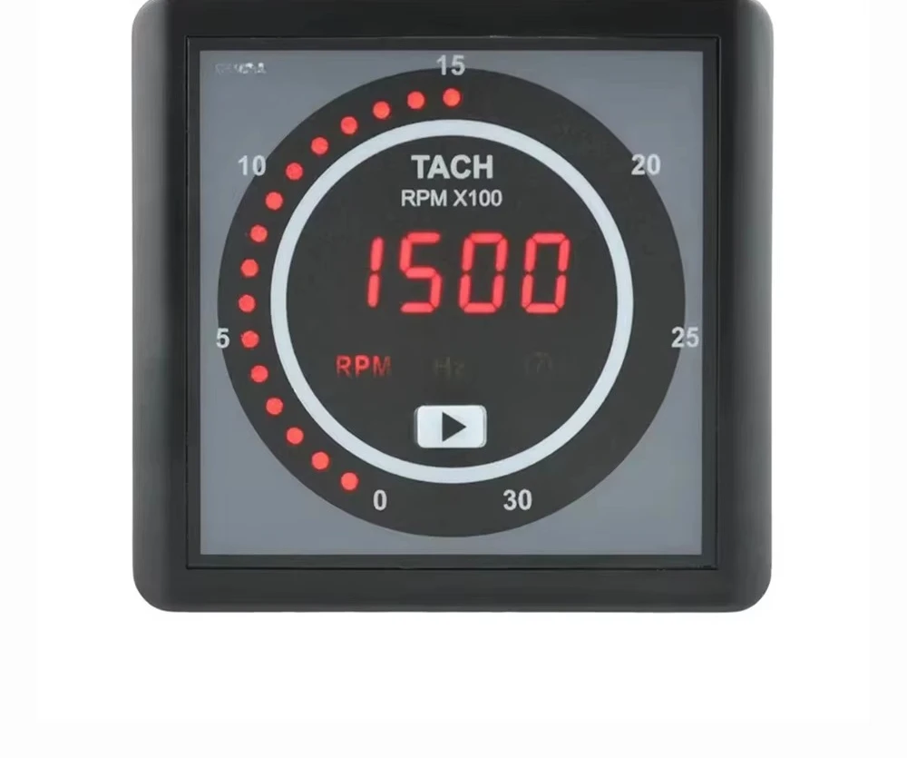 Digital RPM Speed Meter  Tachometer for Diesel Generator Engine Control Panel Industrial Generator Parts