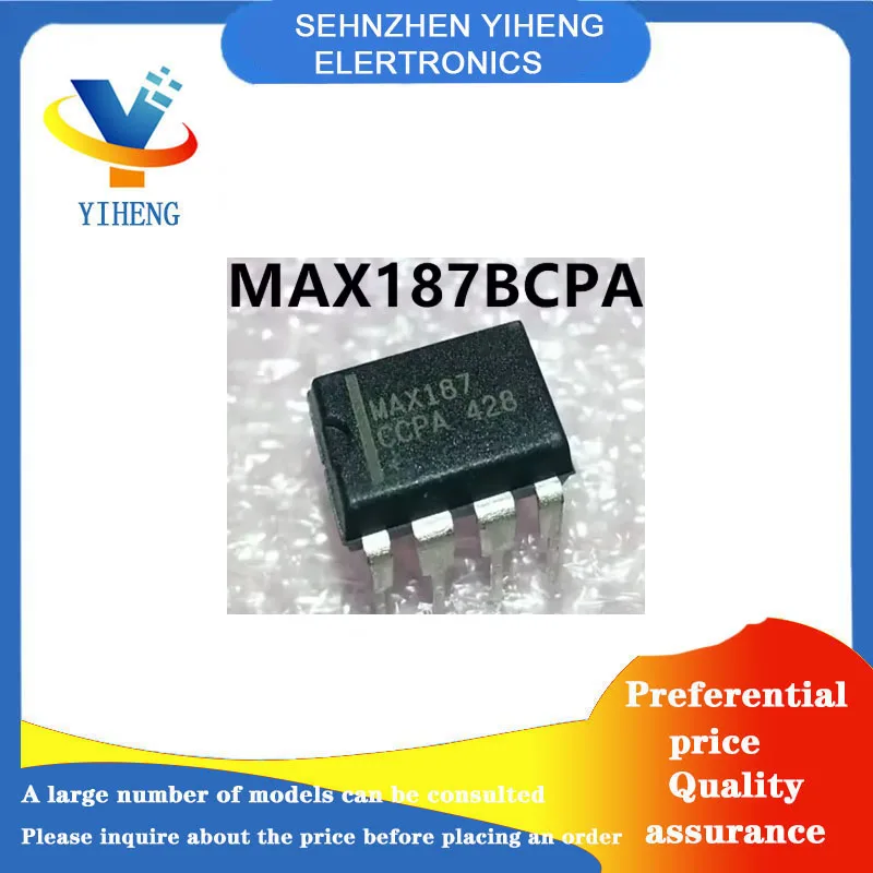 MAX187BCPA 100% New Original Integrated Circuit Electronic Components Direct payment