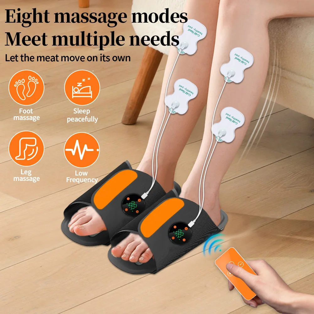 

EMS Portable Electric Foot Pad Mat for Leg and Acupoint Meridian Massage