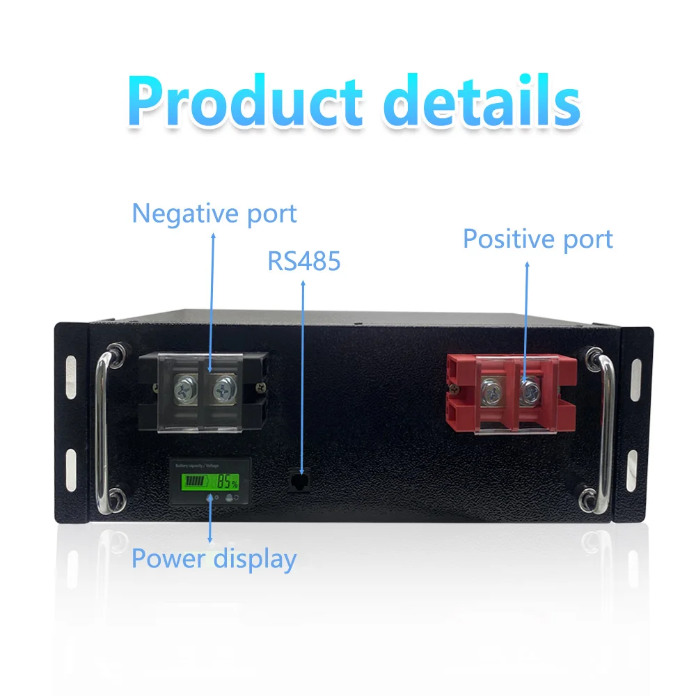 48V 100AH Li-ion With Charger Lithium polymer Battery Bluetooth APP BMS RS485 For UPS Inverter Solar Energy Storage