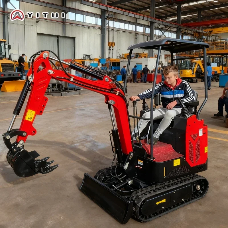 أفضل بائع حفارة صغيرة عالية الجودة حفار صغير للاستخدام المنزلي وتجديد الفناء والبناء الخفيف للعائلة المخصصة