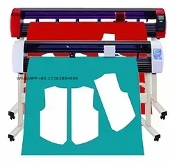 -cutting plotter with sensor for reflective film,plastic membrane, stickers, commercial use pattern auto contour cutting-
