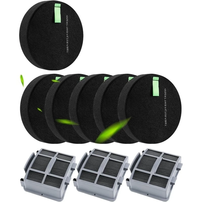 【a97z】filters-compatible-for-bissell-1635630-1603437-upright-vacuum-filter-replacement