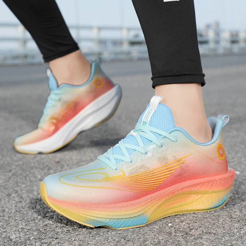 

Новая повседневная обувь для мужчин и женщин, летняя спортивная обувь с дышащей сеткой, повседневные легкие кроссовки на мягкой подошве, спортивная обувь.