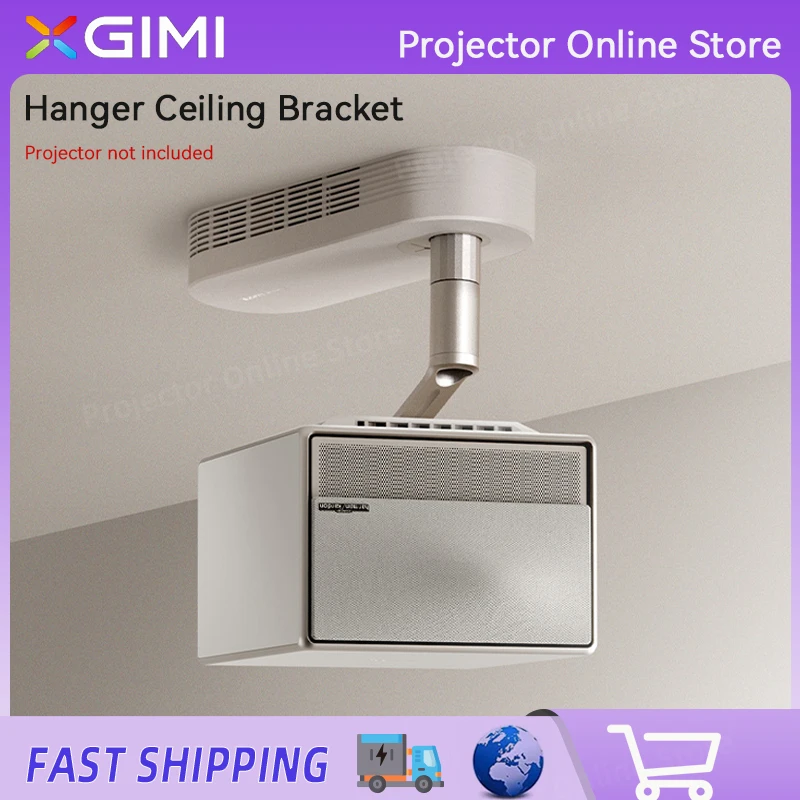 Staffa Da Parete Per Proiettori Xgim Horizon, H2, H3S, Z6X, Dangbei – Alluminio, 360° E Peso Max 5 Kg