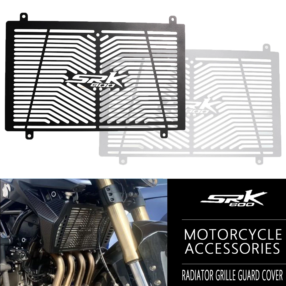 

For QJMOTOR SRK600 RR SRK 600 SRK QJ600GS-3A SJ600GS-3D Motorcycle Aluminum Accessories Radiator Cover Grille Guard Protector