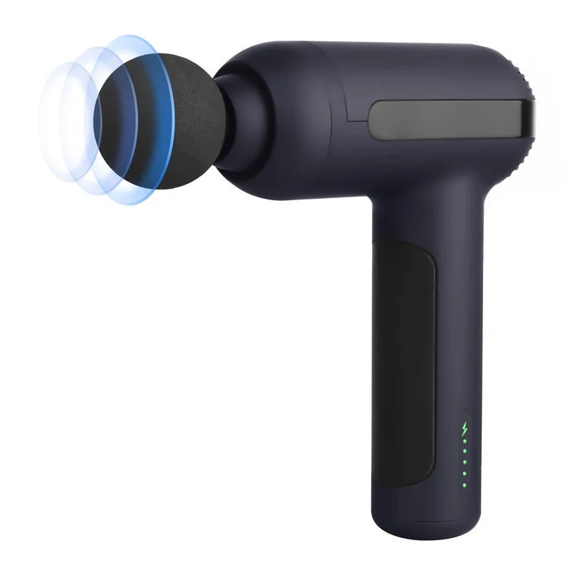 

30 Level Massage Gun Fascia Deep Muscle Relax Body Neck Massager Noise Reduction Electric Fitness Equipment 8Massage Head Gift