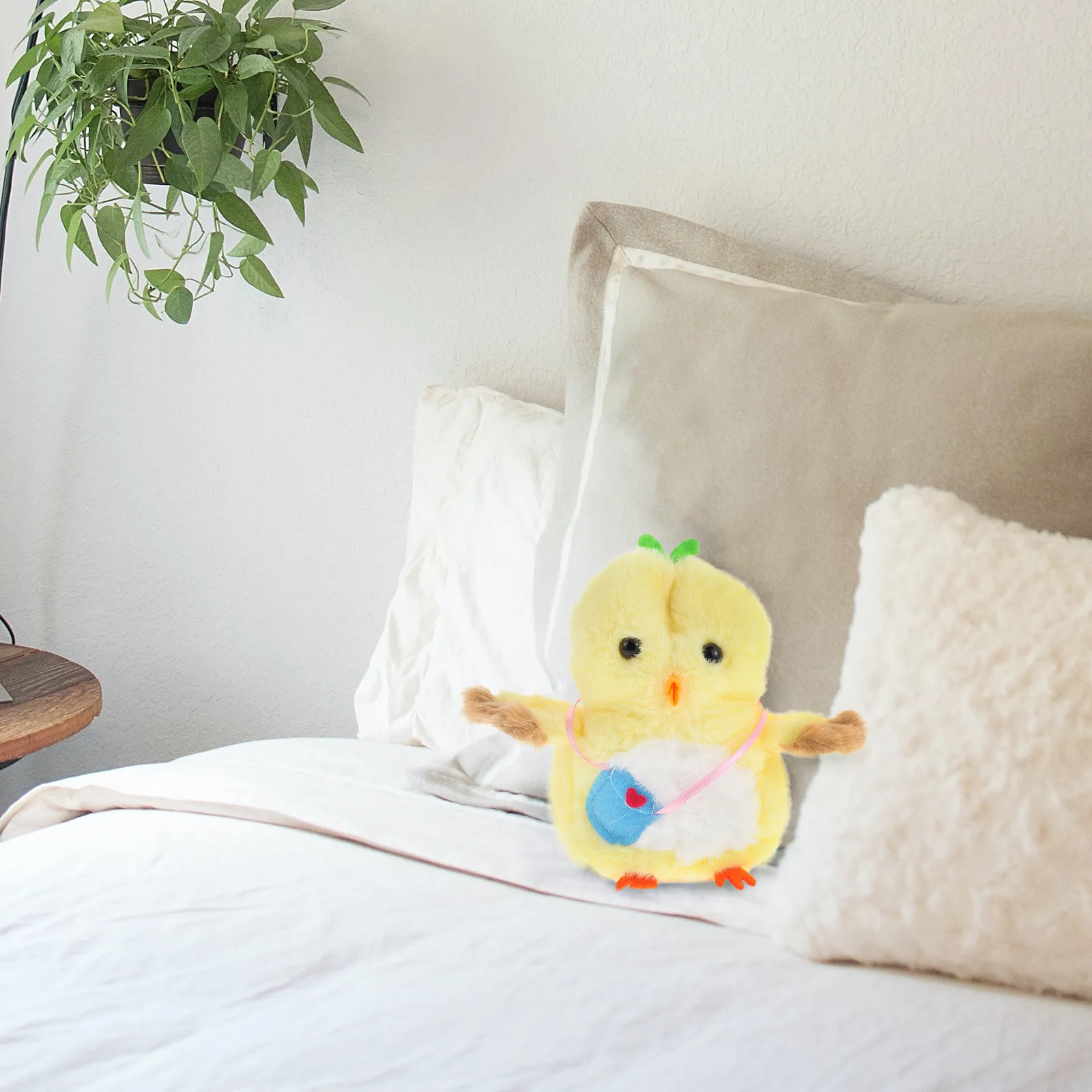 

Electric Chick Shaped Learning Speaking Plaything for Kids Educational Recording Parent Child Time Adorable Desktop