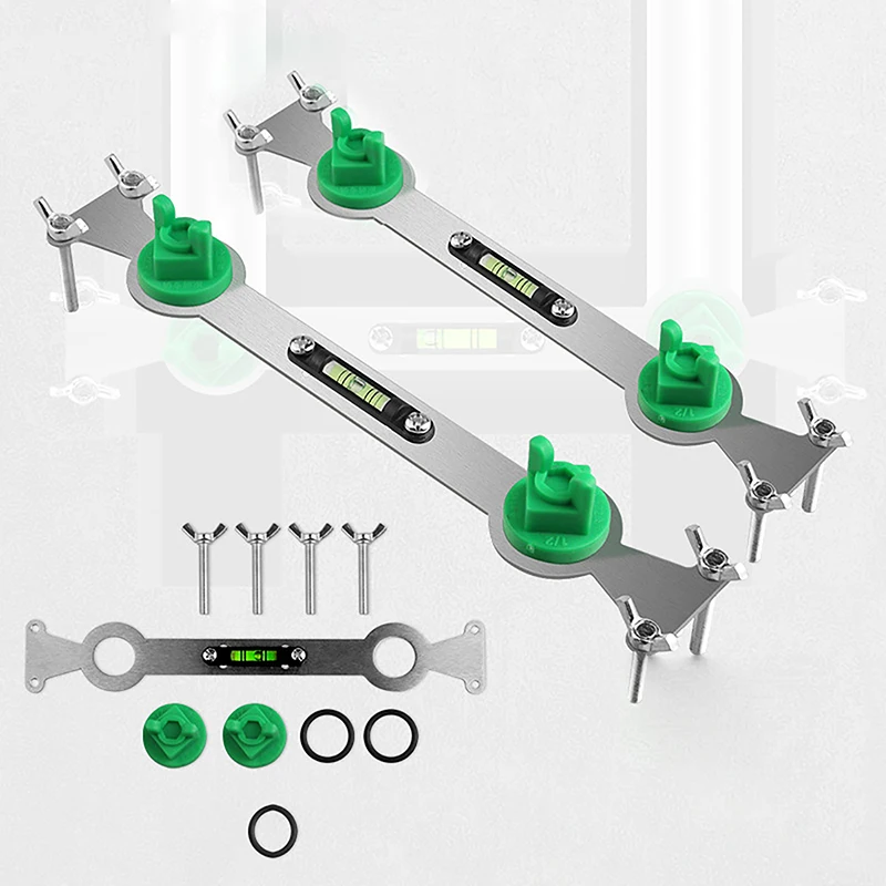 

Stainless Steel Leveler for Hot/Cold Water Pipes; Essential Mounting Aid for Smooth Water Heaters Installation