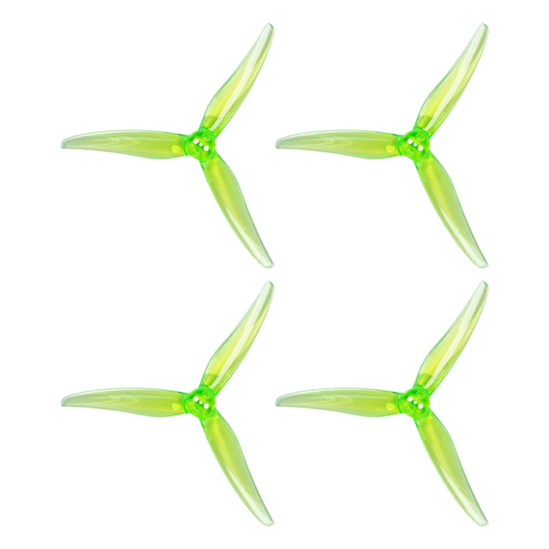 

A73E-For FPV Freestyle Drone Compatible- 2Pairs 4525 3-Blade PC Propeller Three-Hole Designed For 2004 Motor
