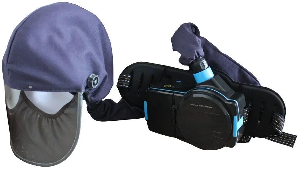 casco respiratore ventilato con filtro dell\'aria maschera per saldatura protezione 3m