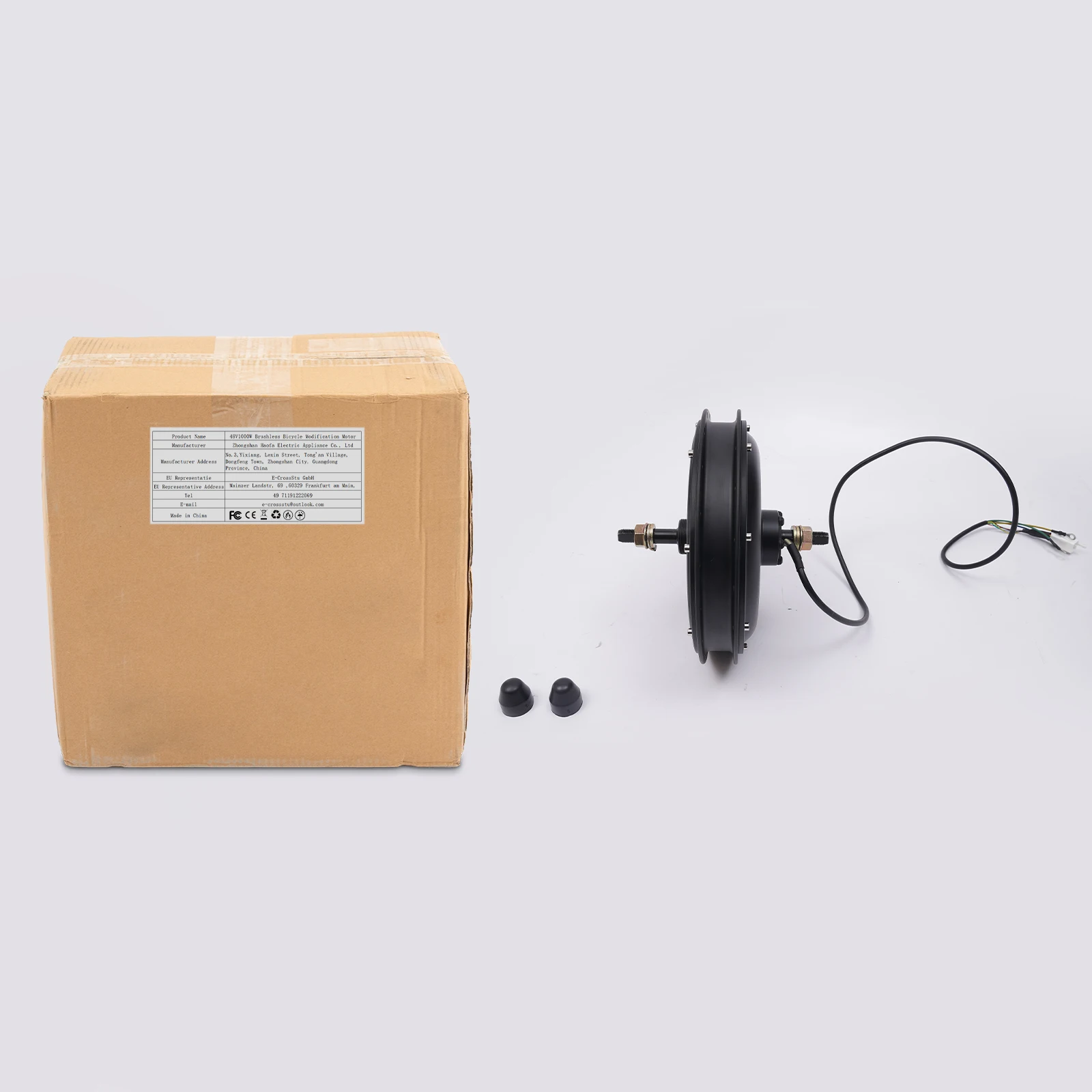 Hoge snelheid 1000W fietsmotor motorfiets, 38-55 km/u, efficiënte 899% prestaties, waterdicht en roestbestendig, eenvoudig te installeren