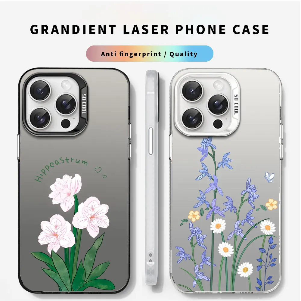 Casing ponsel untuk Tecno Spark 20 Pro + Plus 20C 10C 10 Pro 9 8C 6 Go Silver IMD penutup mewah untuk Spark Go 2024 2023 2022 2021 Funda